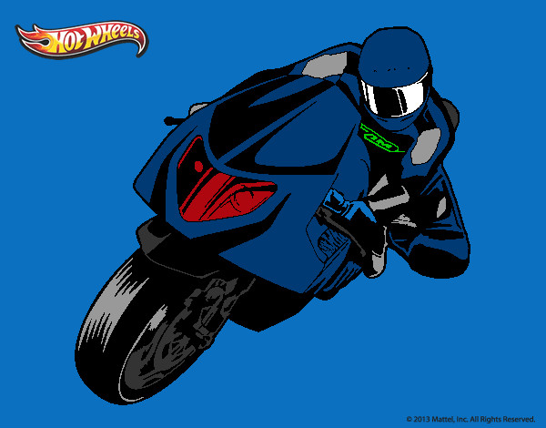 Dibujo Hot Wheels Ducati 1098R pintado por nathabeth5