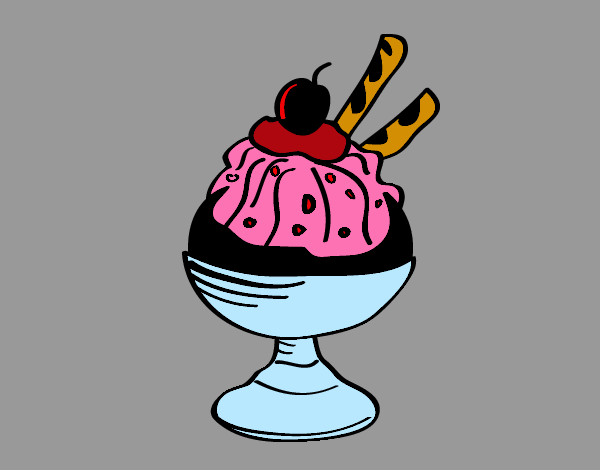 Dibujo Súper helado pintado por janae