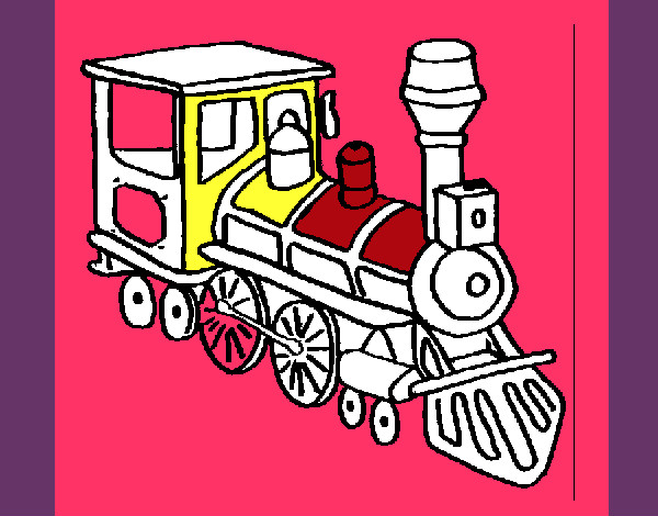 Dibujo Tren 3 pintado por niceddy