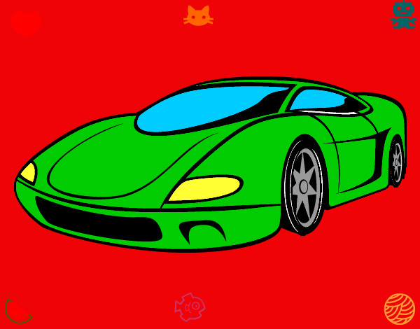 Dibujo Automóvil deportivo pintado por jng9