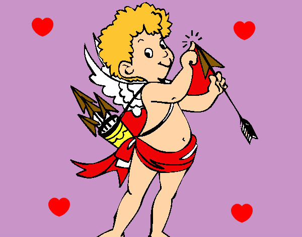 Dibujo Cupido 2 pintado por marelyn