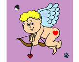 Dibujo Cupido 3 pintado por TJMQ