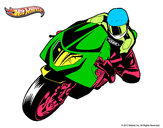 Dibujo Hot Wheels Ducati 1098R pintado por frankeli