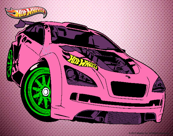 Dibujo Hot Wheels Megane Trophy pintado por juliana850