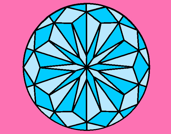 Dibujo Mandala 42 pintado por aleja12