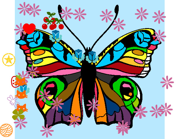 Dibujo Mariposa 20 pintado por jortiz