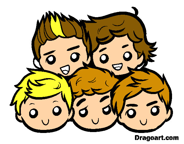 Dibujo One Direction 2 pintado por sofiicapa