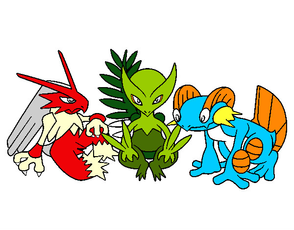 Dibujo Pokémons pintado por kyrito