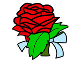 Dibujo Rosa, flor pintado por EMILLYALL