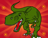 Dibujo Tiranosaurio Rex enfadado pintado por Jackfrost