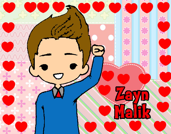 Dibujo Zayn Malik pintado por deniss3