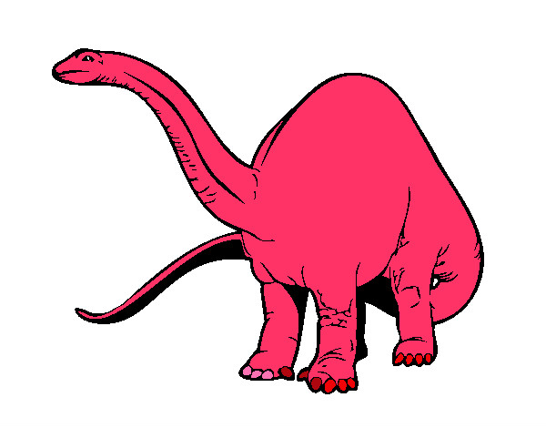 Dibujo Braquiosaurio II pintado por Martin05