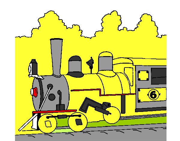 Dibujo Locomotora pintado por Martin05