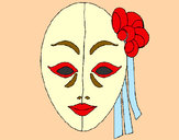 Dibujo Máscara italiana pintado por Desi11