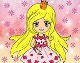 Dibujo Princesa primavera pintado por Lisbeth25