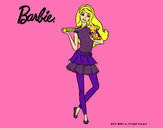 Dibujo Barbie y su mascota pintado por Mary_22