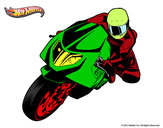 Dibujo Hot Wheels Ducati 1098R pintado por scott124
