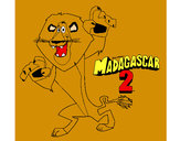 Dibujo Madagascar 2 Alex 1 pintado por facudj