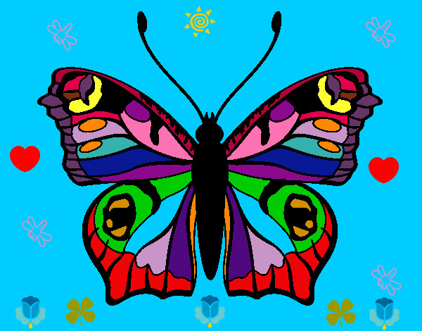 Dibujo Mariposa 20 pintado por jackelin12