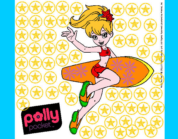Dibujo Polly Pocket 3 pintado por majo0221