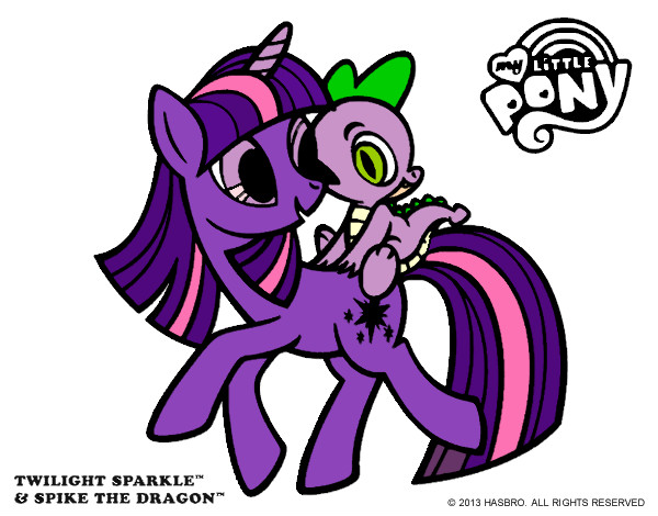 Dibujo Twilight Sparkle pintado por bdcbd