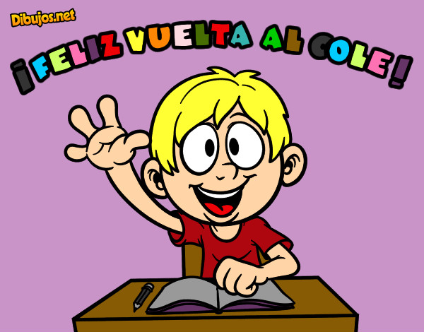 Dibujo Feliz vuelta al cole pintado por Guilly