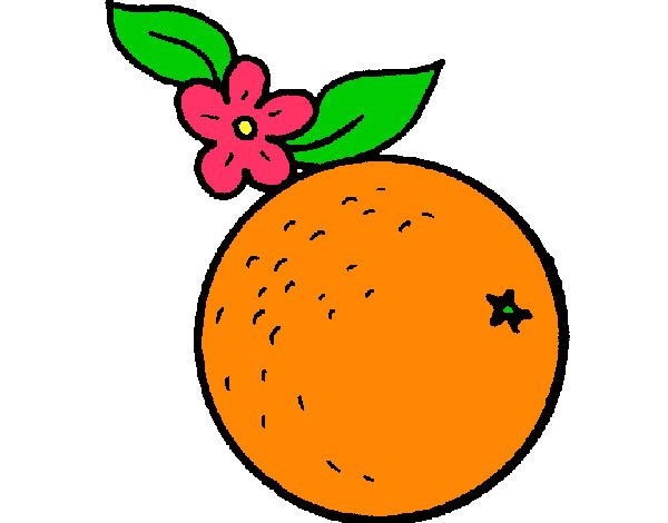 Dibujo naranja pintado por WENDY_MOST