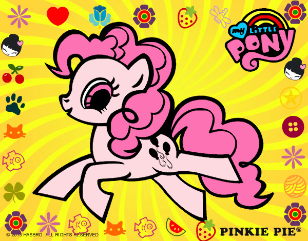 Dibujo Pinkie Pie pintado por maryory