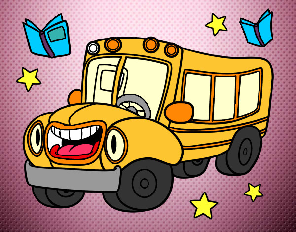 Dibujo Autobús animado pintado por Anna1973