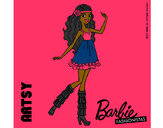 Dibujo Barbie Fashionista 1 pintado por Sofia08