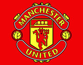 Dibujo Escudo del Manchester United pintado por pierosaez