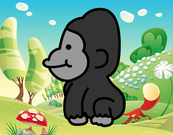 Gorila bebé