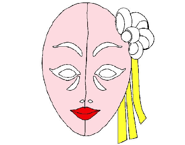 Dibujo Máscara italiana pintado por Mafer08