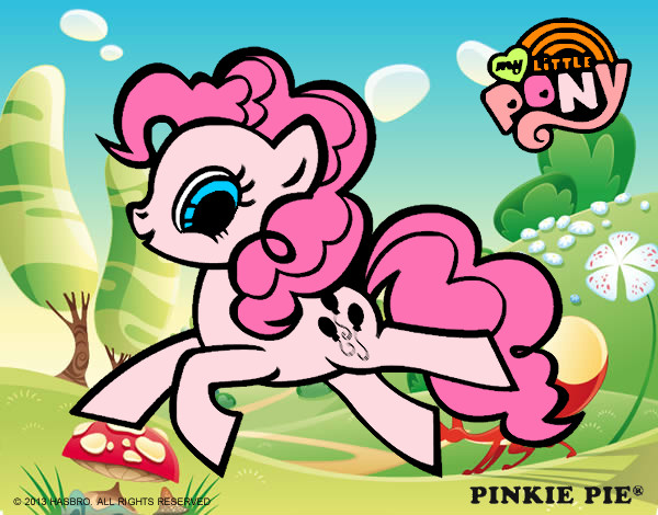 Dibujo Pinkie Pie pintado por Marisok