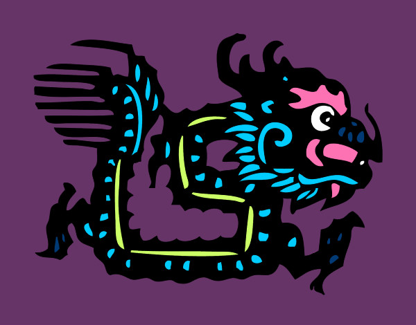 Dibujo Signo del dragón pintado por Jor2811
