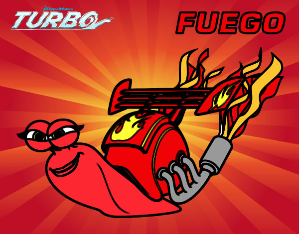 Dibujo Turbo -  Fuego pintado por axel12345