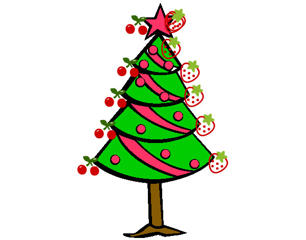 Dibujo Árbol de navidad II pintado por mayrim