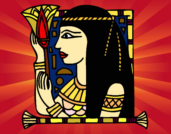 Dibujo Cleopatra pintado por CamiiPier