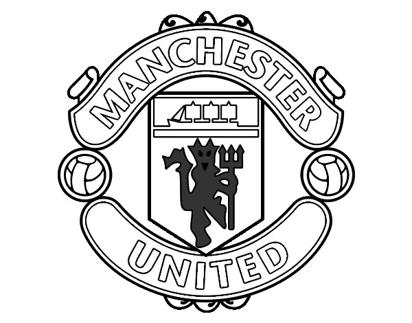 Dibujo Escudo del Manchester United pintado por dante27