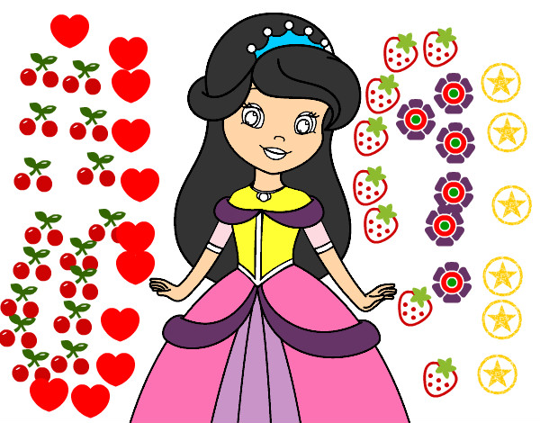 Dibujo Princesa bella pintado por ValeriaNic