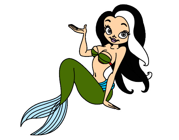 Dibujo Sirena sexy pintado por michele846
