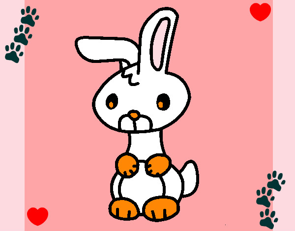 Dibujo Art el conejo pintado por Candy00003