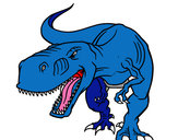 Dibujo Dinosaurio enfadado pintado por terwin