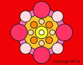 Dibujo Mandala con redondas pintado por Martiqt
