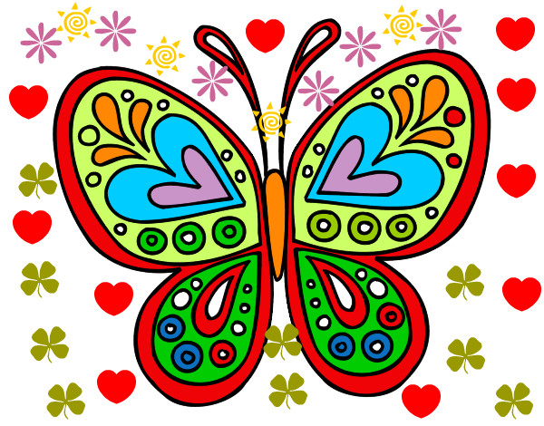 mariposa primaveral