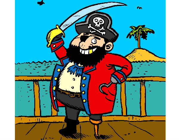 Dibujo Pirata a bordo pintado por MichelleMM