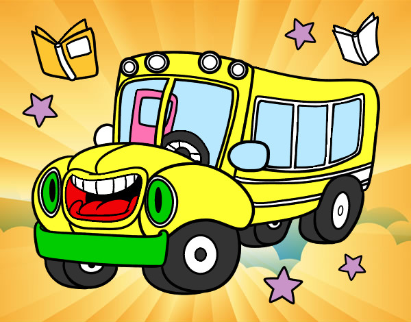 Dibujo Autobús animado pintado por biki_2014 
