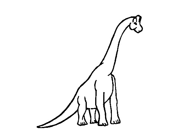 Dibujo Braquiosaurio pintado por GIMARYAN