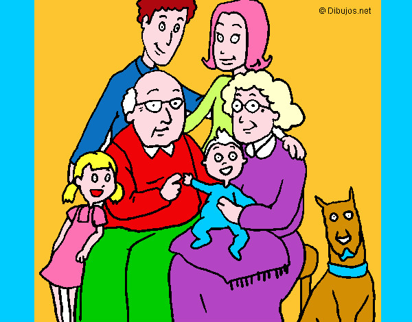 Dibujo Familia pintado por biki_2014 