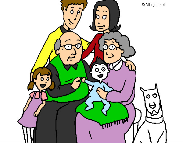 Dibujo Familia pintado por taniaysele